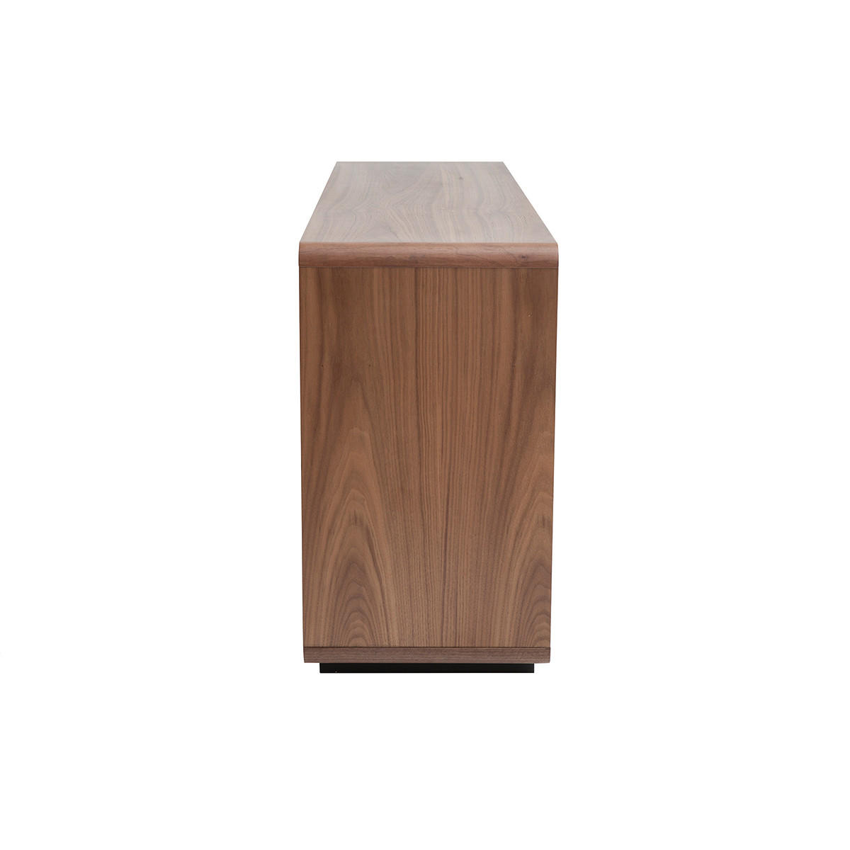 SIDEBOARD Nussbaumoptik 160 cm JAKO - Walnussfarben, Holz (42/78/160cm) - Miliboo