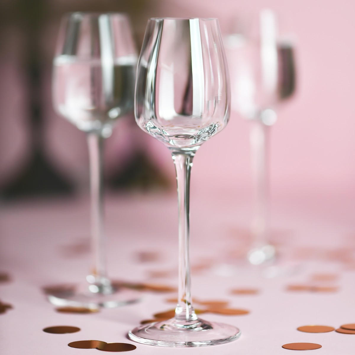SCHNAPSGLÄSER CELEBRATION, 4ER-SET, 50 ML - Transparent, Glas (0.05L) - Krosno Glass