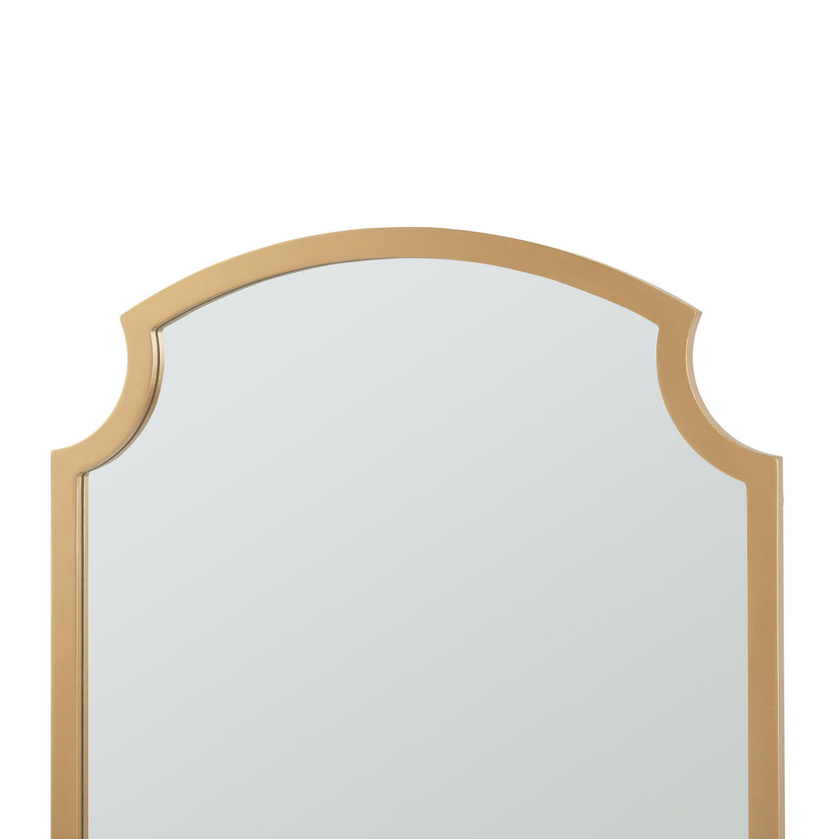 WANDSPIEGEL Aura - Goldfarben, Glas/Holzwerkstoff (55/2/80cm) - [en.casa]