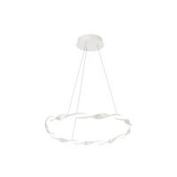 PENDELLEUCHTE 'Sand 1WH' - Weiß, Metall (51/51/30cm) - KUNSTLOFT