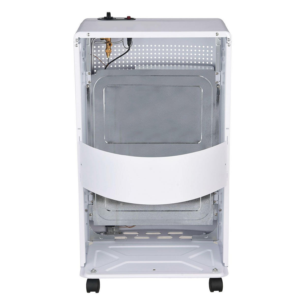 GASHEIZUNG GS42US weiß - Weiß, Metall (42/73/36cm) - Juskys