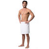 BADEMANTEL, L/XL, 100% Baumwolle, Weiß - Weiß, Textil (L/XLnull) - Zollner