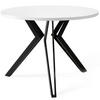 COUCHTISCH TETRO Kaffeetisch - Weiß, Holzwerkstoff/Metall (65/65/51cm) - KONSIMO®