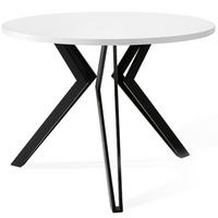 COUCHTISCH TETRO Kaffeetisch - Weiß, Holzwerkstoff/Metall (65/65/51cm) - KONSIMO®