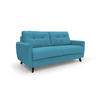 SCHLAFSOFA Callisto - Hellblau, Textil (168/97/96cm) - Divani.store