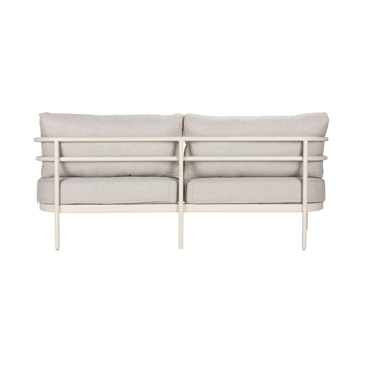 GARTENSET Vista Sofa/ 2 Sessel - Beige, Kunststoff - Zuiver