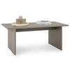 COUCHTISCH SALTO - Grau, Holz (60/110/45cm) - IDIMEX