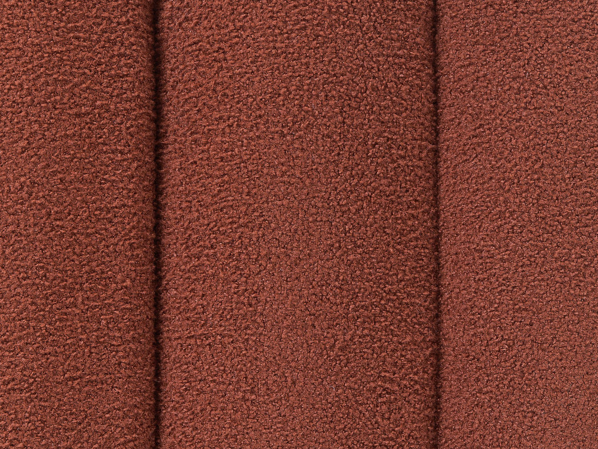 POUF Bouclé Goldbraun Idyllwild - Goldfarben, Textil (49/45/39cm) - Beliani