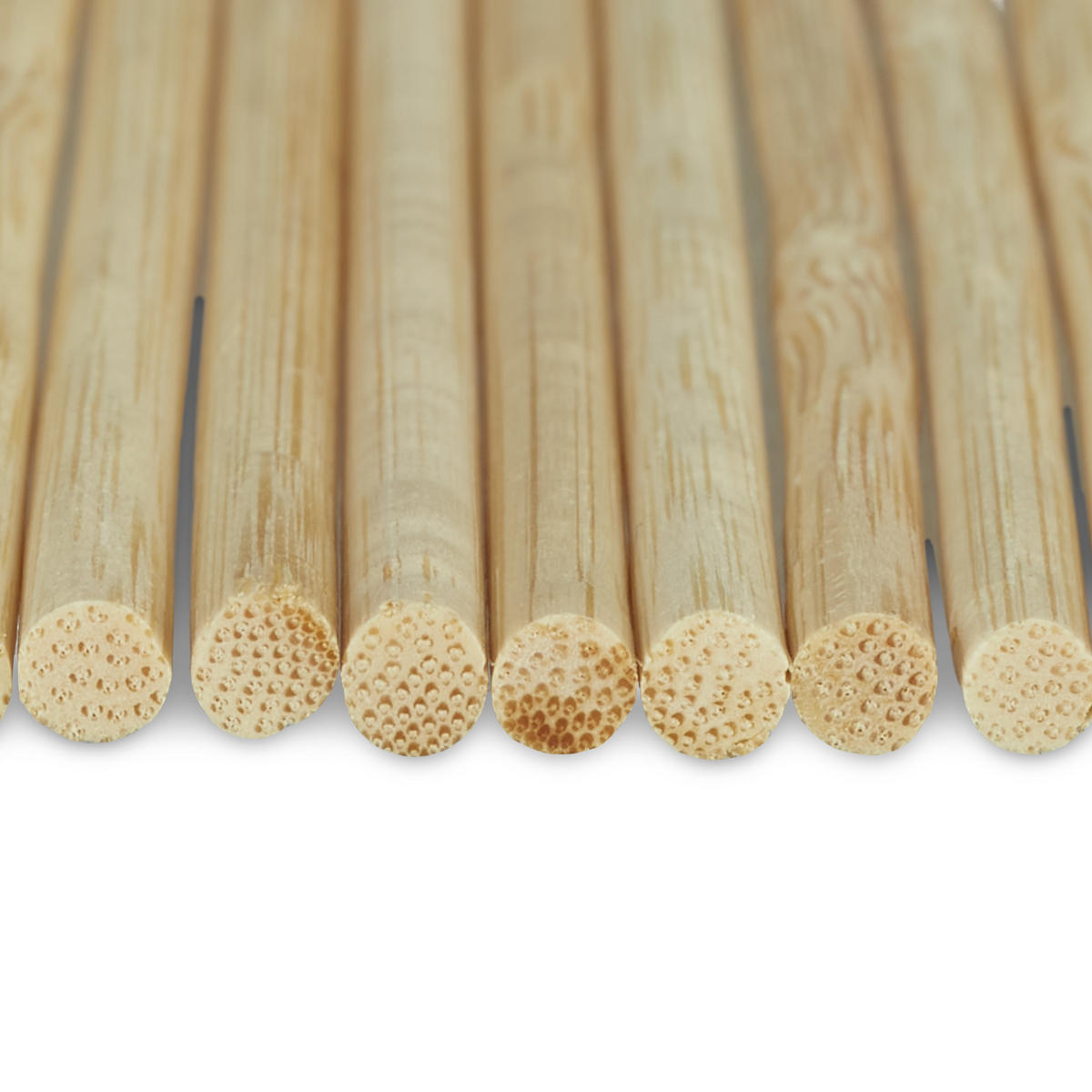 400XCAKE Pop tyčinky - svetlohnedá, drevo (0.4/15/0.4cm) - Relaxdays