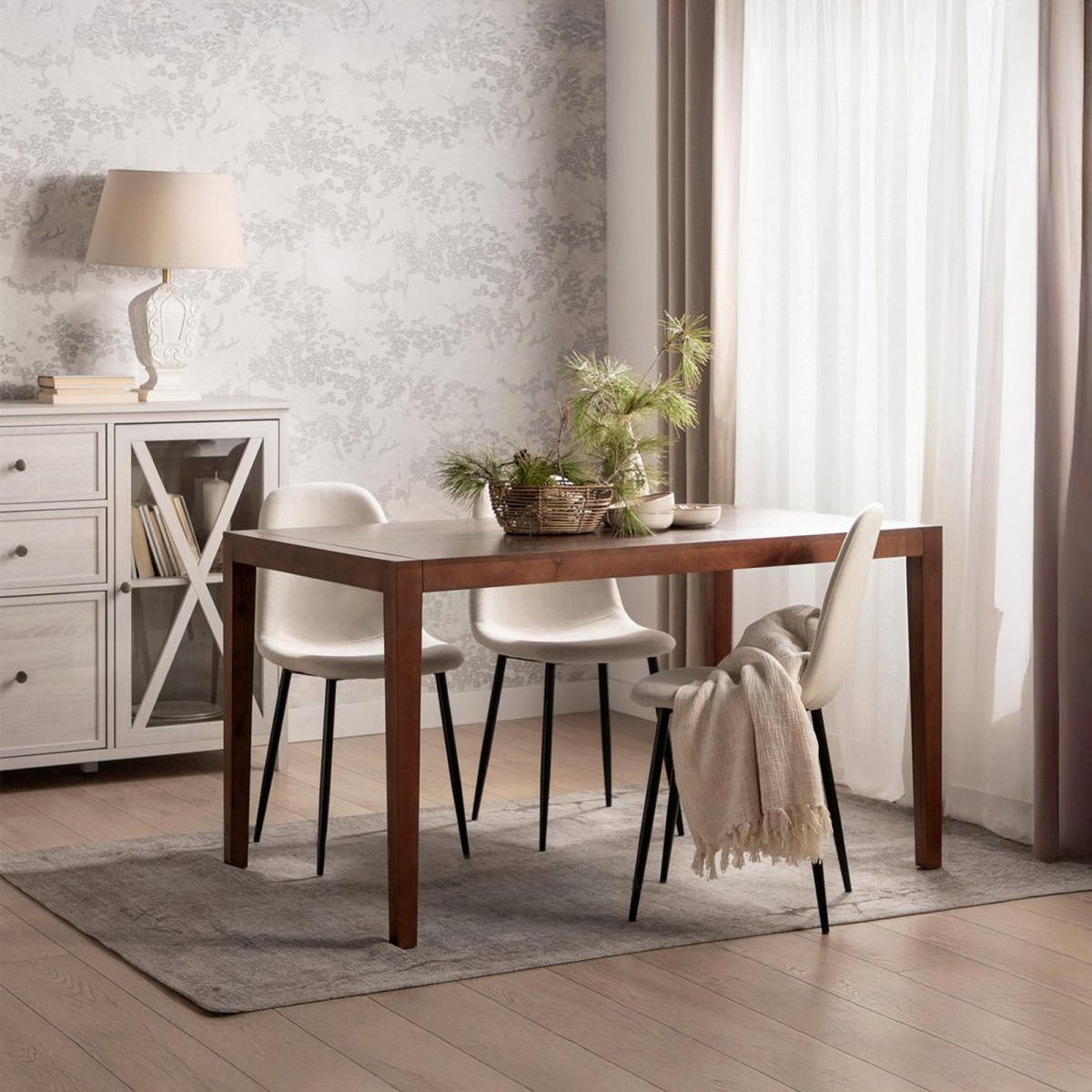 AUSZIEHBARER TISCH Mara Braun 140 -190 cm x 78,5 cm - Braun, Holzwerkstoff (90/140/78cm)