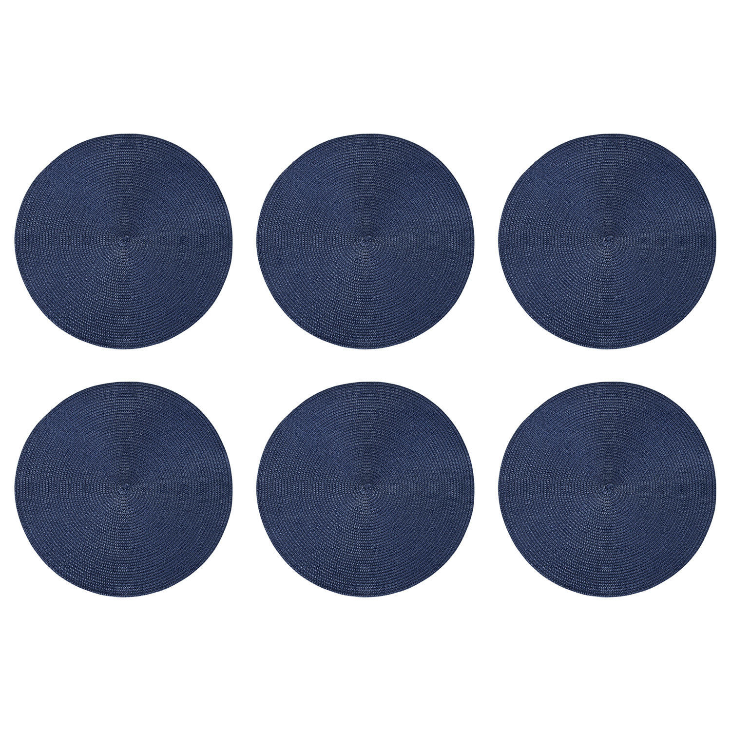 TISCHSET (6er Set) Ambiente - Dunkelblau, Kunststoff (38/38cm) - Butlers