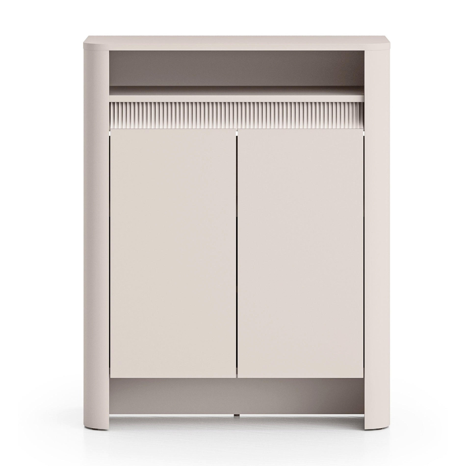 SCHUHSCHRANK Crupet Taupe 75 cm - Taupe, Holzwerkstoff (75/93.7/34cm) - Homebook
