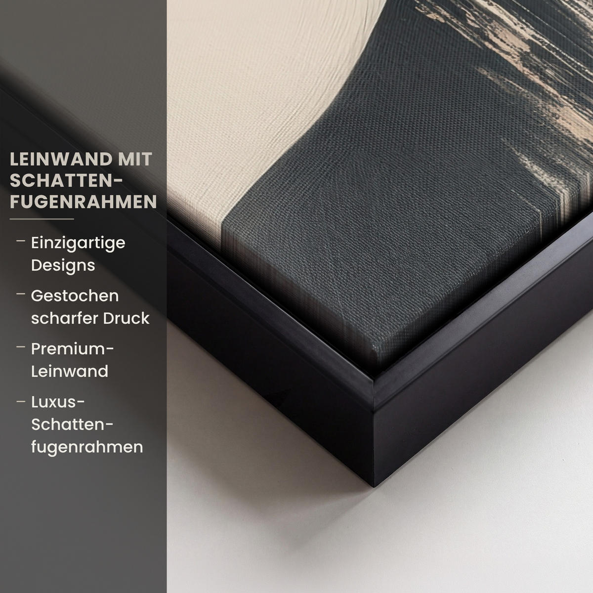 LEINWAND Bilder mit Rahmen - Frau - Hut - Farbe - 50x70 - Goldfarben, Textil (50/70cm) - MuchoWow