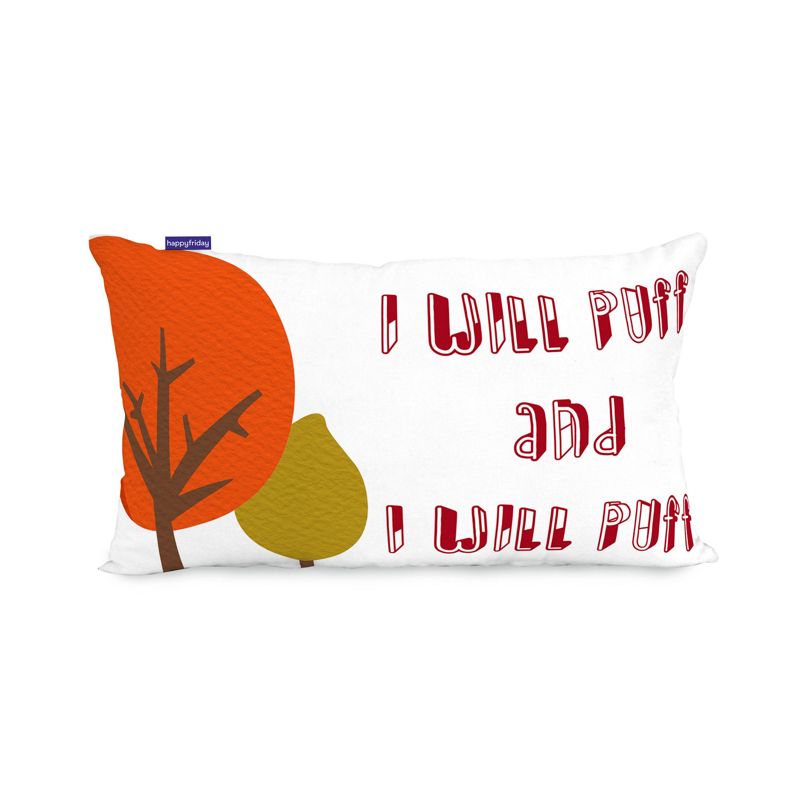 KISSENBEZUG piggys 50x30 cm mehrfarbig - Multicolor, Textil (50/30cm) - Happy Friday