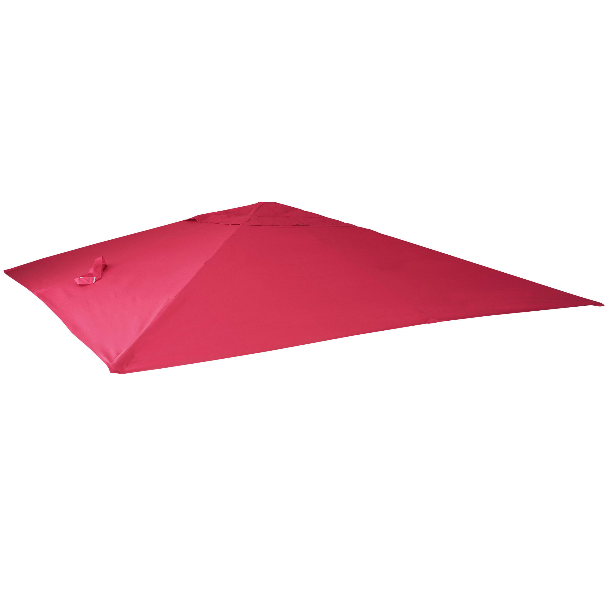 ERSATZ-BEZUG FÜR SCHIRM I Bordeaux - Bordeaux, Textil (295/295cm) - MCW