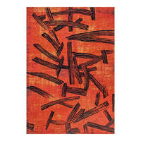 PREPROGA Kanji Ginger Chocolat 200/280 cm - rdeča, umetna masa/tekstil (200/280cm) - Louis De Poortere