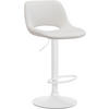 BARHOCKER Samt creme - Creme, Textil (42/86/46cm) - CLP