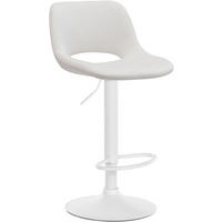 BARHOCKER Samt creme - Creme, Textil (42/86/46cm) - CLP