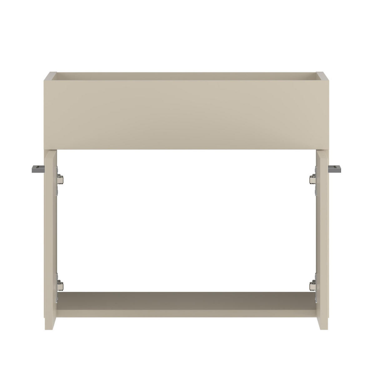 SKŘÍŇKA POD UMYVADLO Colorado 2 zásuvky cashmere - 60 x 46 x 52 cm - kašmírová, dřevo (60/52/46cm) - Badplaats