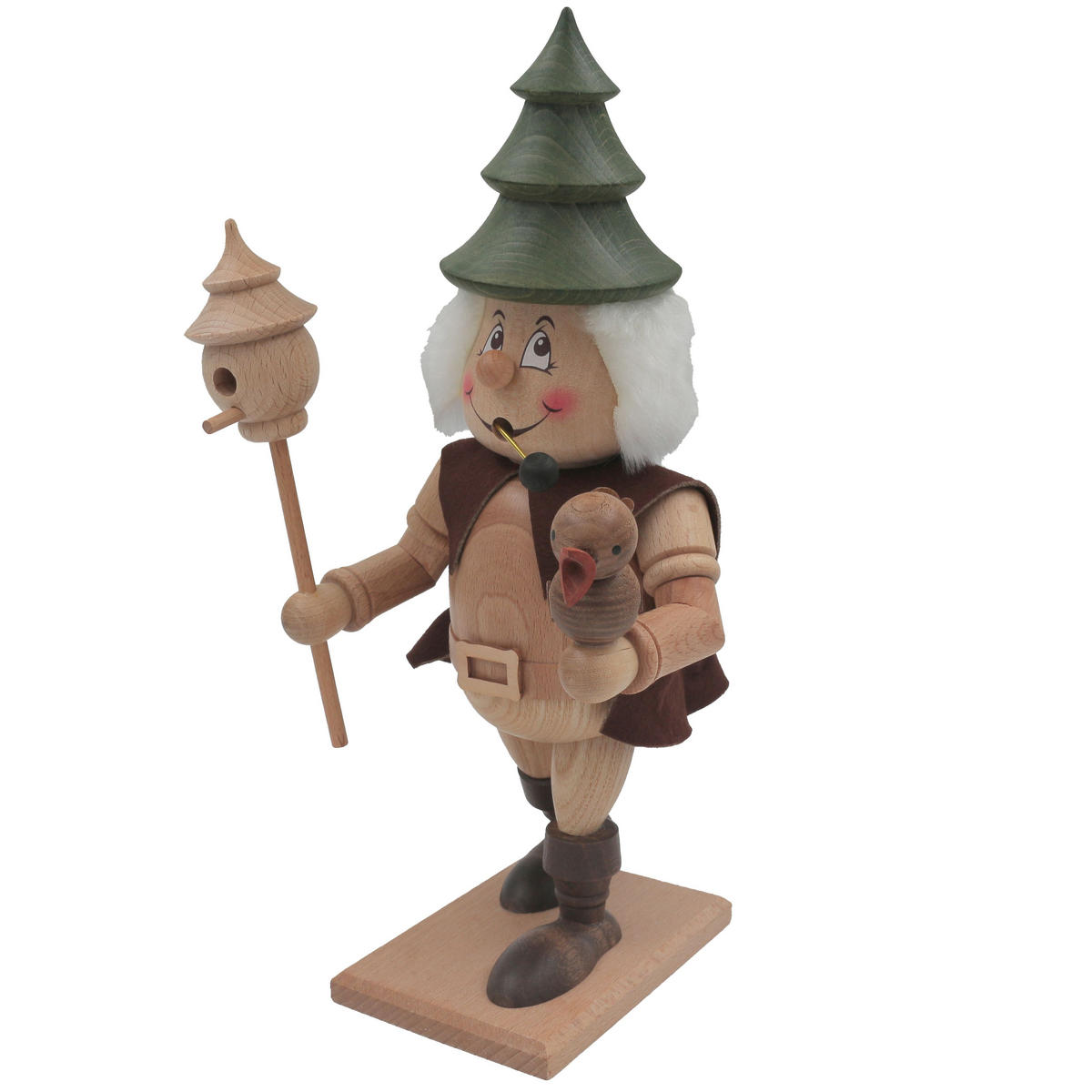 RAUCHFIGUR Wichtel Tannenwichtel 23 cm - Multicolor, Holz (11/27/0.1cm)