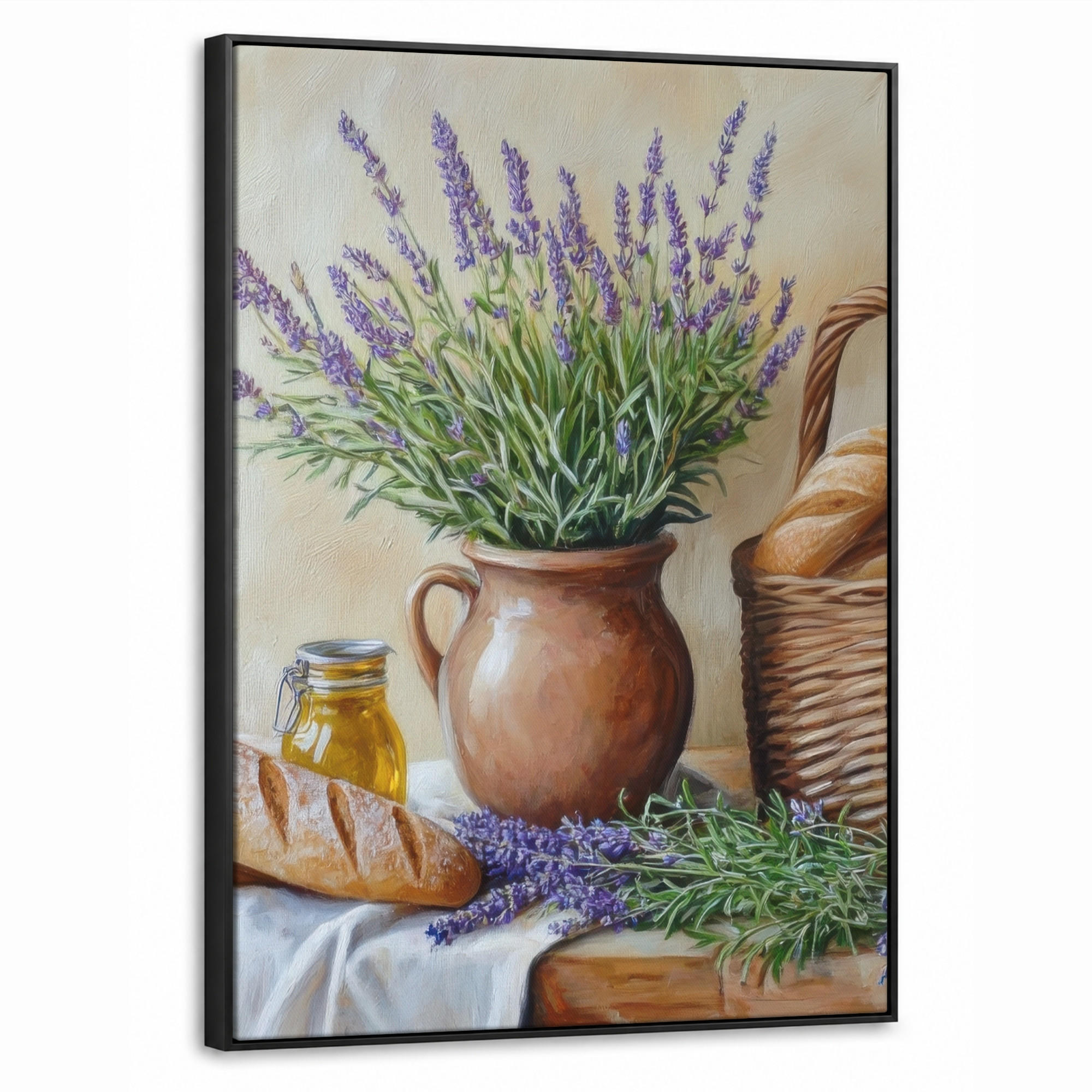 MuchoWow Leinwand Flieder 70x100 cm