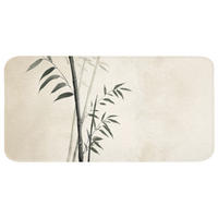 KOPALNIŠKA PREPROGA Bambus 120x60 cm - ekru, umetna masa/tekstil (120/60cm) - OnlyWow