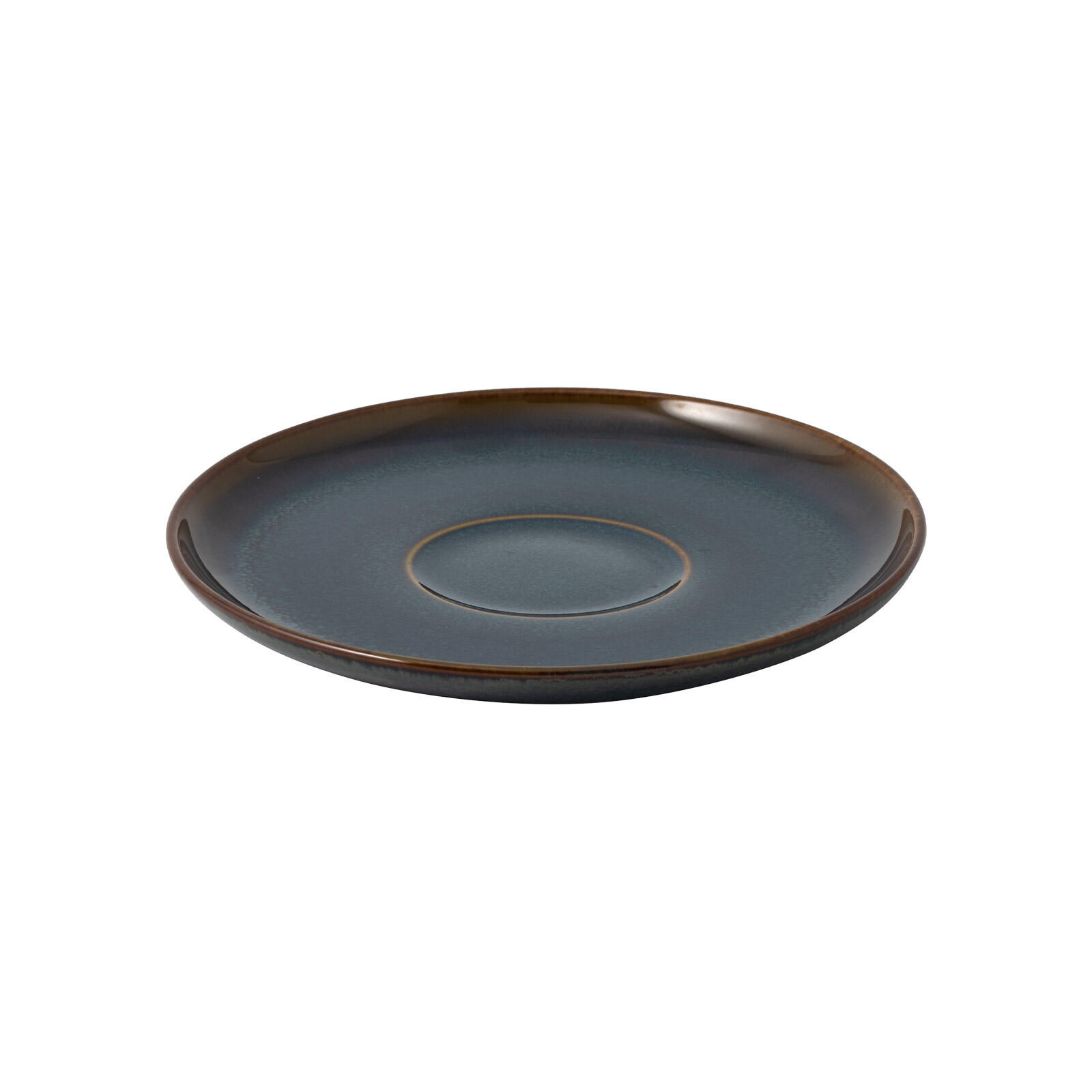 KAFFEEUNTERTASSE Crafted Denim ø 14,9 cm - Dunkelblau, Keramik (14.9cm) - like.Villeroy & Boch
