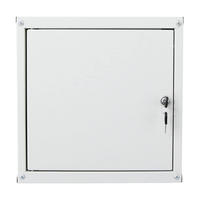 SCHLIESSFACHWÜRFEL Cubic 35x35x35 cm Grau - Grau, Metall (35/35/35cm) - PROREGAL