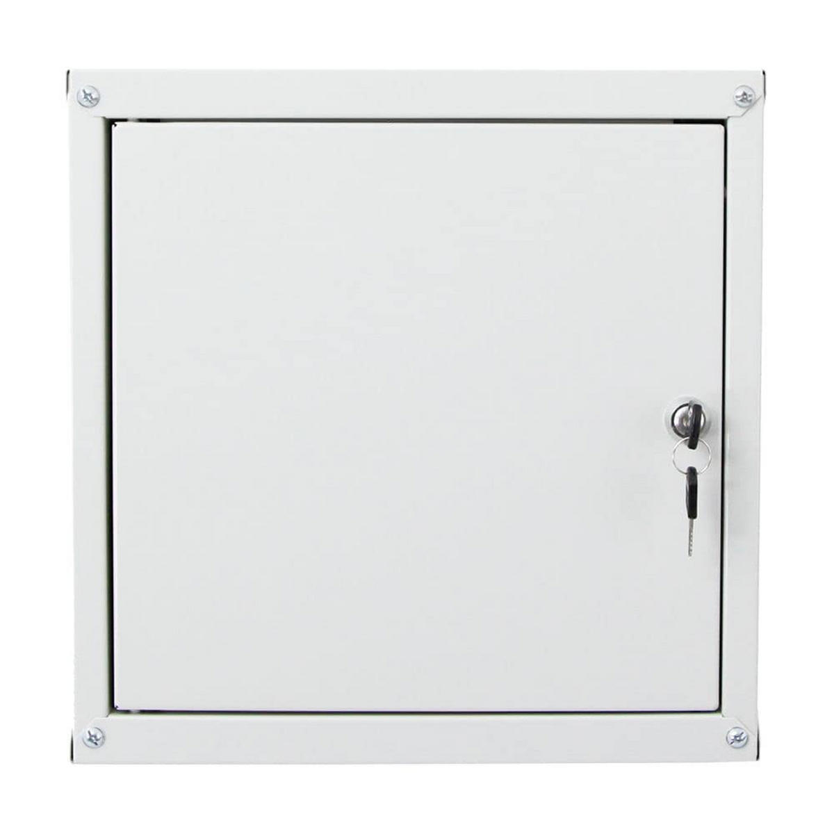 SCHLIESSFACHWÜRFEL Cubic 35x35x35 cm Grau - Grau, Metall (35/35/35cm) - PROREGAL