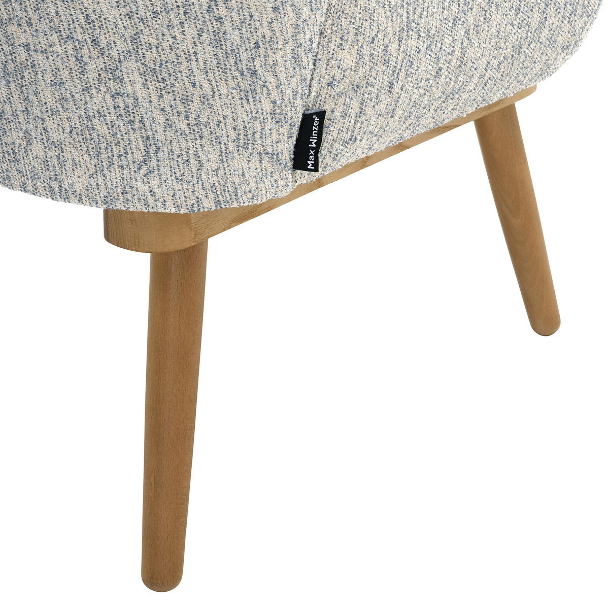 COCKTAILSESSEL Kayra Flachgewebe (Strukturgewebe) hellblau - Hellblau, Kunststoff (72/90/74cm) - 58aufmkessel