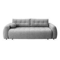 SOFA ARNIS mit Schlaffunktion, Grau - Grau, Textil (252/70/105cm) - Fedve