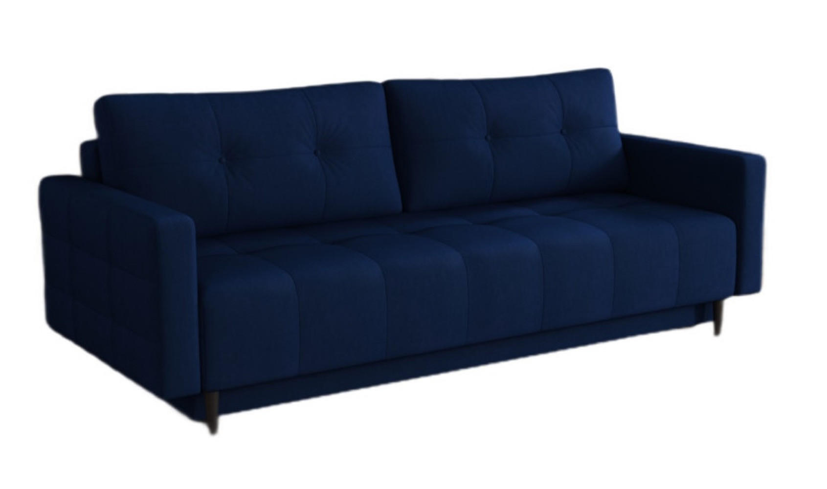 SOFA Granat RIS Mit Schlaffunktion - Blau, Textil (222/86/93cm) - Sepro Meble