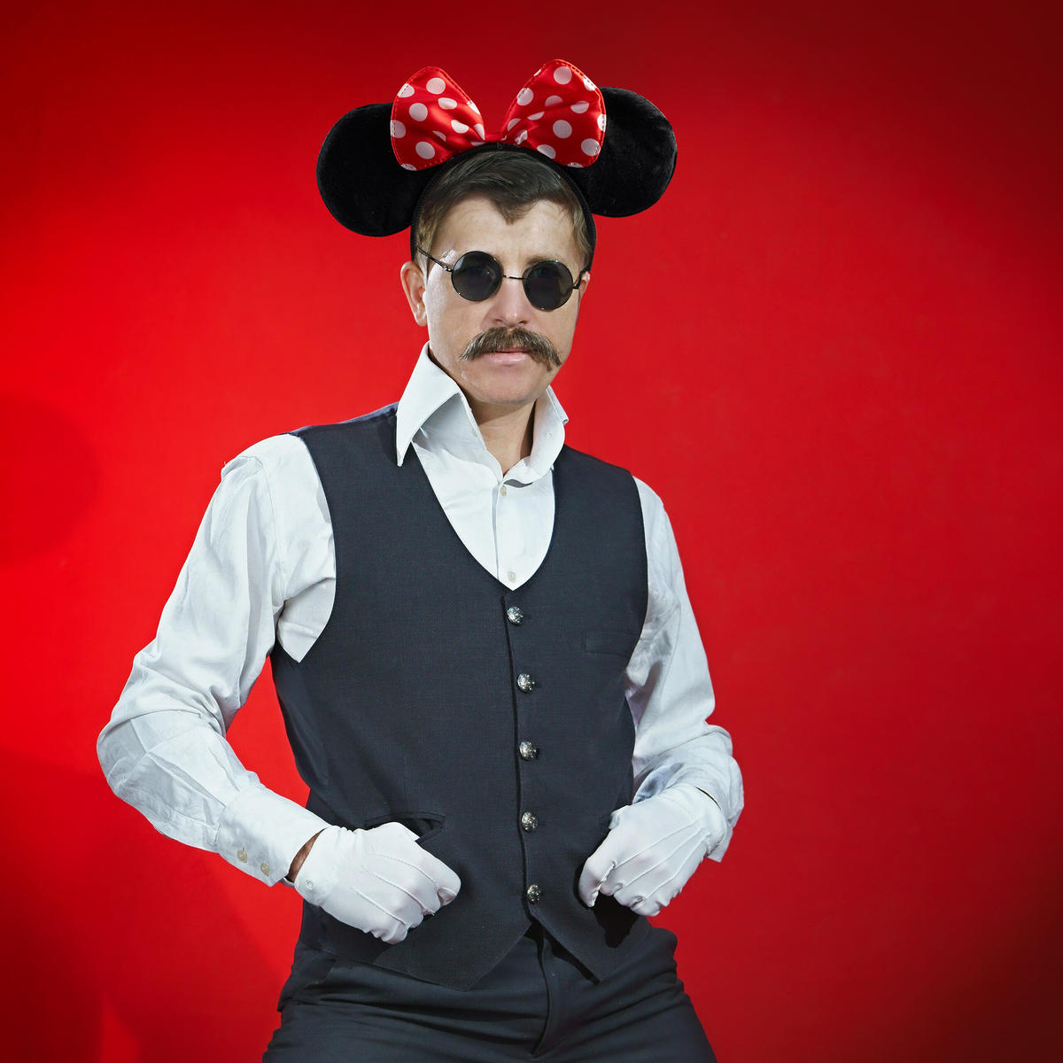 6XHAARREIF - Multicolor, Textil (20.5/18.5/1.5cm) - Relaxdays