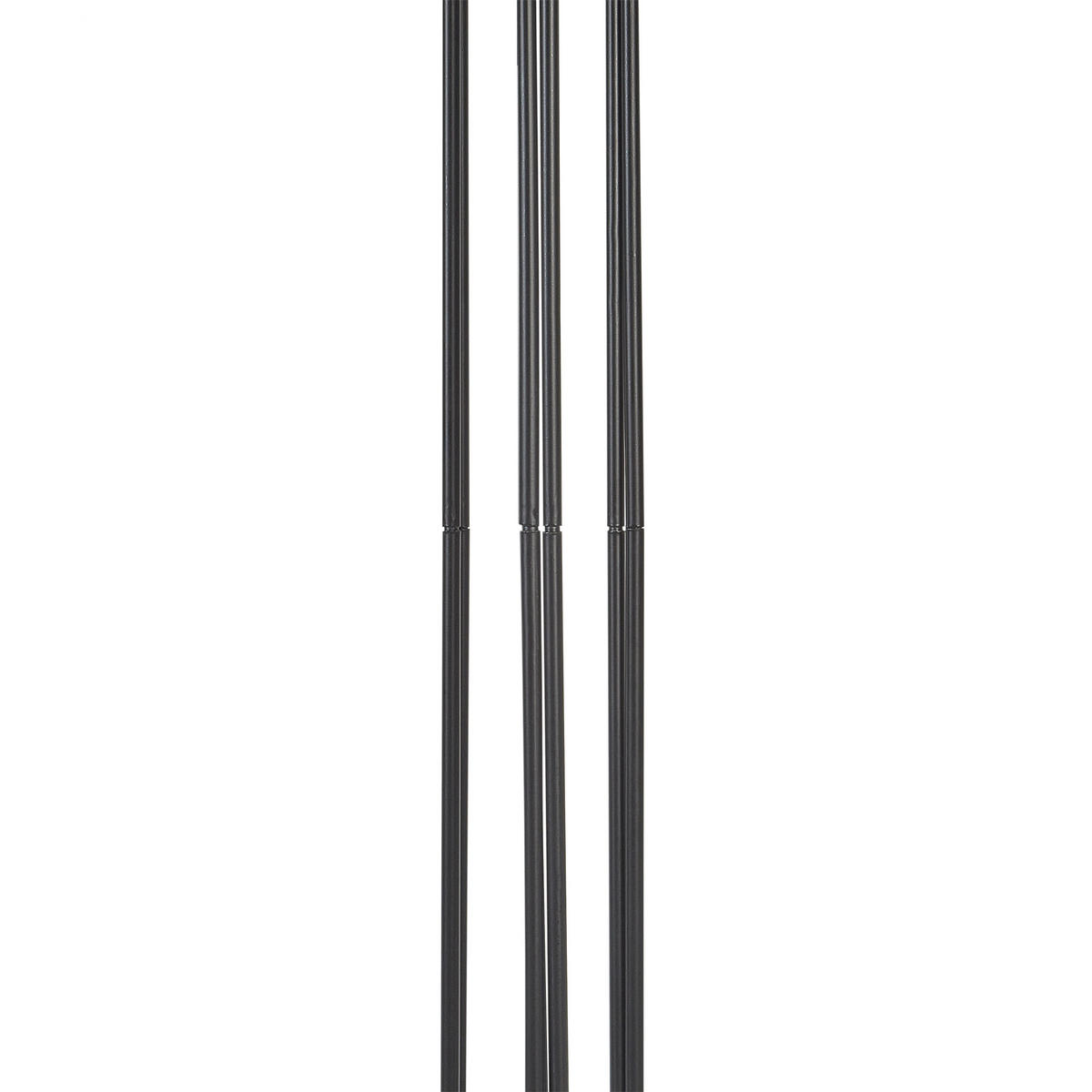 KLEIDERSTÄNDER Metall schwarz 162 cm Britton - Schwarz, Metall (48/162/48cm) - Beliani