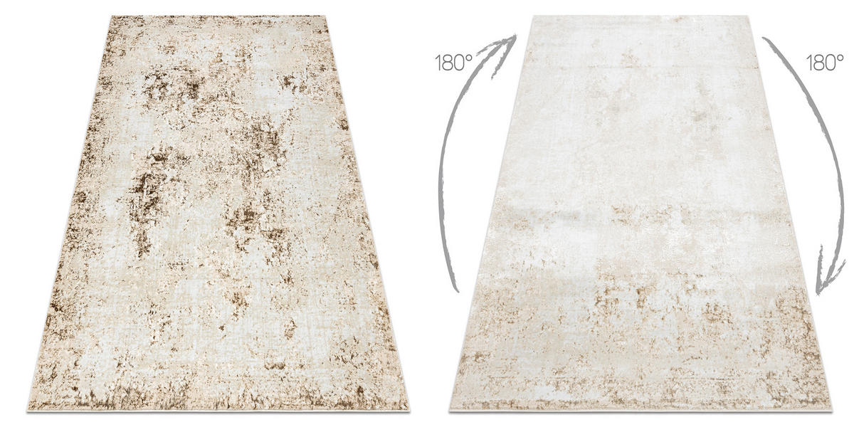 TEPPICH Allure 120/170 cm - Creme, Textil (120/170cm) - rugsX