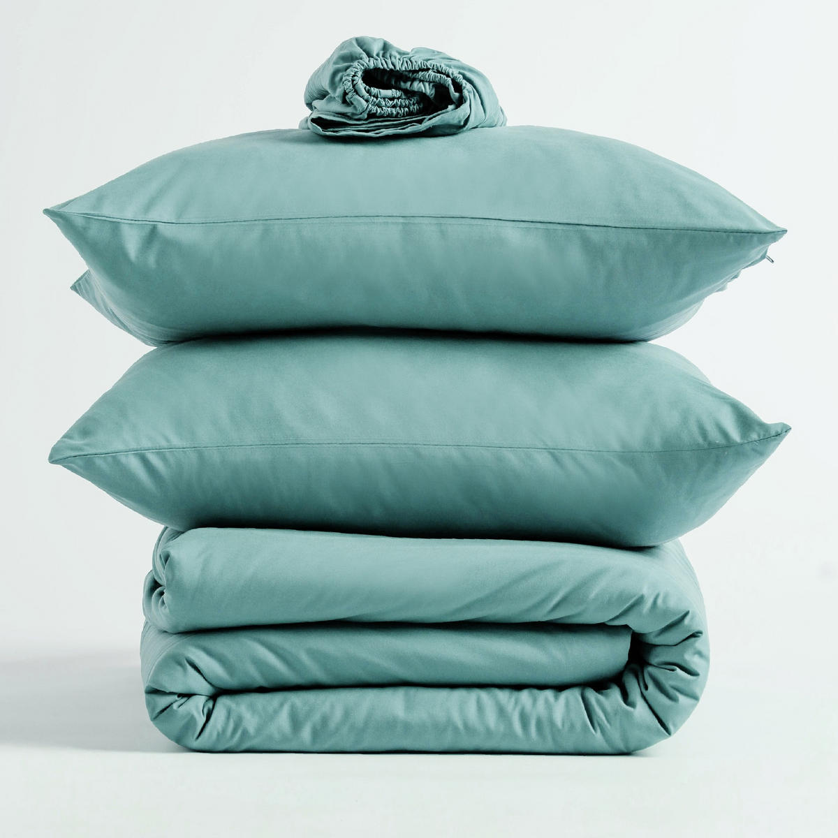 BETTWÄSCHE Micros - Türkis, Textil (140/200cm) - home&you