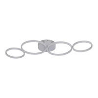 LED-DECKENLEUCHTE Luftblase 88/31/5.7 cm - Weiß, Metall (88/31/5.7cm) - Nettlife