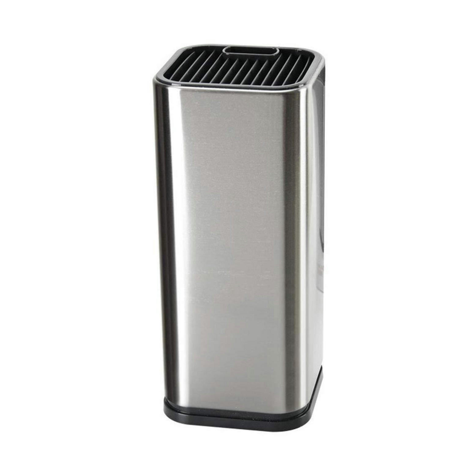 XXXLutz Messerblock Silber 10x23.2x10 cm