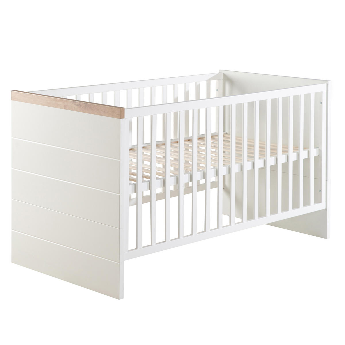 BABYZIMMER-SET Nele, 2-teilig - Weiß, Holzwerkstoff (76/80.5/144cm) - Roba