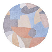 TEPPICH Flachgewebe CHIMERY Mehrfarbig 240 x 240 cm - Multicolor, Textil (240/240cm) - Novatrend