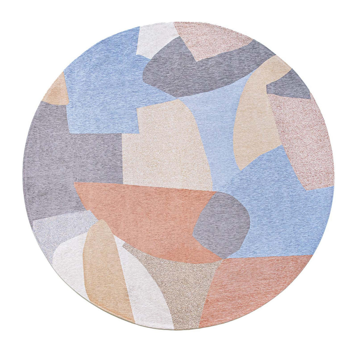 TEPPICH Flachgewebe CHIMERY Mehrfarbig 240 x 240 cm - Multicolor, Textil (240/240cm) - Novatrend