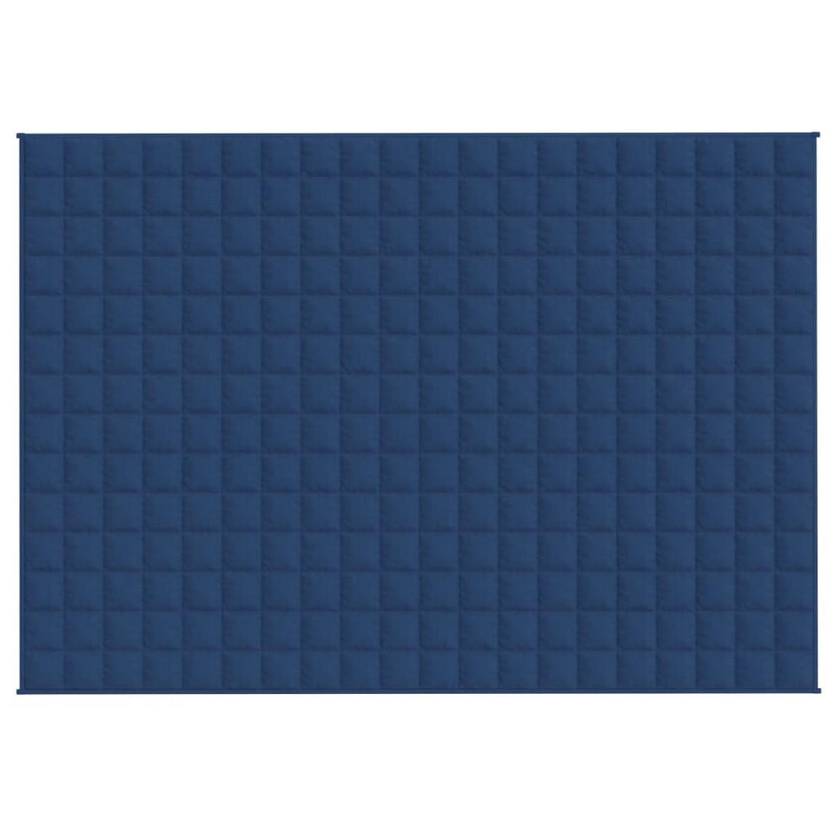 GEWICHTSDECKE Blau 137/200 Cm 6 Kg Stoff - Blau, Textil (137/200cm) - vidaXL