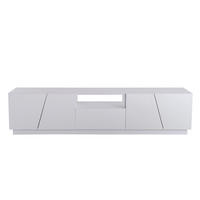 LOWBOARD Modellname Weiß 170/37/42 cm - Weiß, Holz (170/42/37cm) - PANGIVO