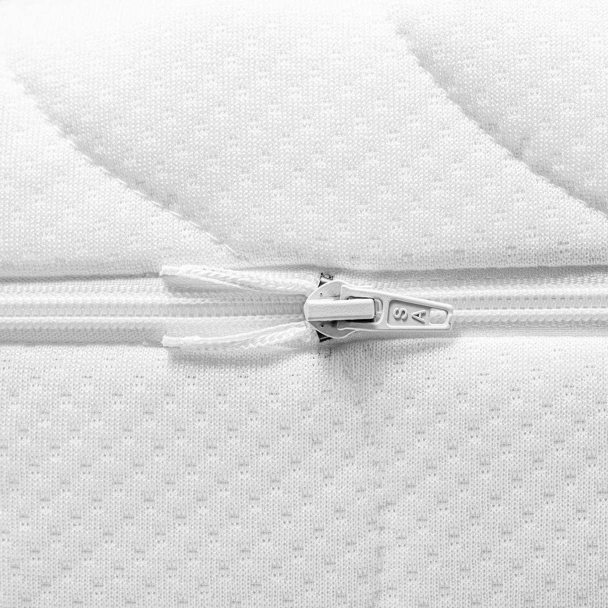 KALTSCHAUMMATRATZE Premium 90x200 cm - Weiß, Textil (90/200cm) - CloudComfort