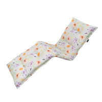 LIEGENAUFLAGE Florina 200/65 cm - Multicolor/Orange, Textil (65/8/200cm) - Madison