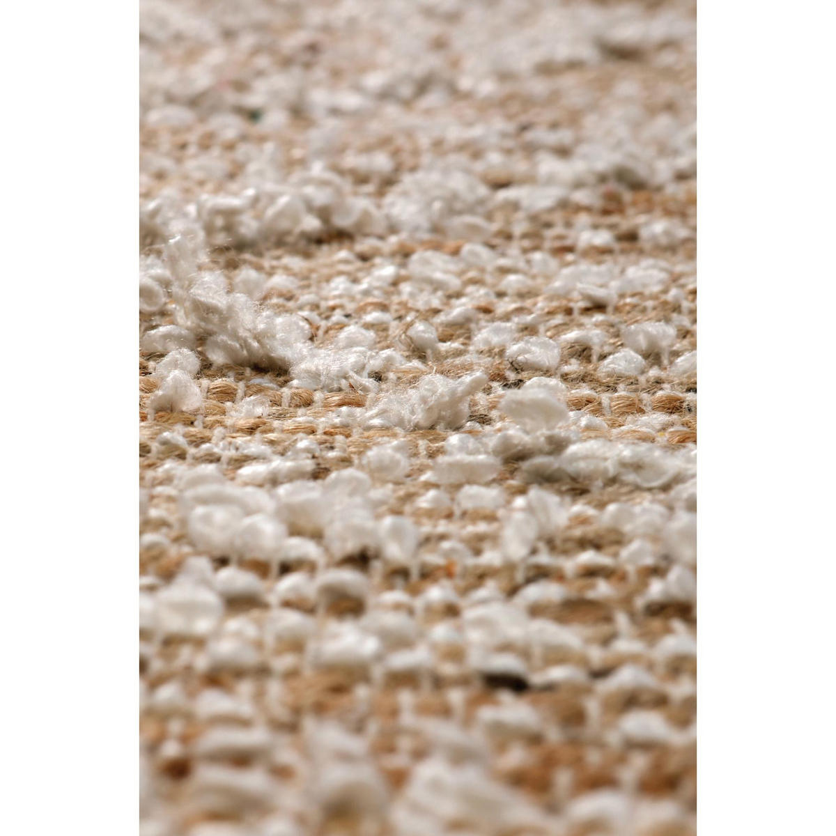 TEPPICH Worgan elfenbein 160 x 230 cm - Weiß, Textil (230/160cm) - The Rug Republic
