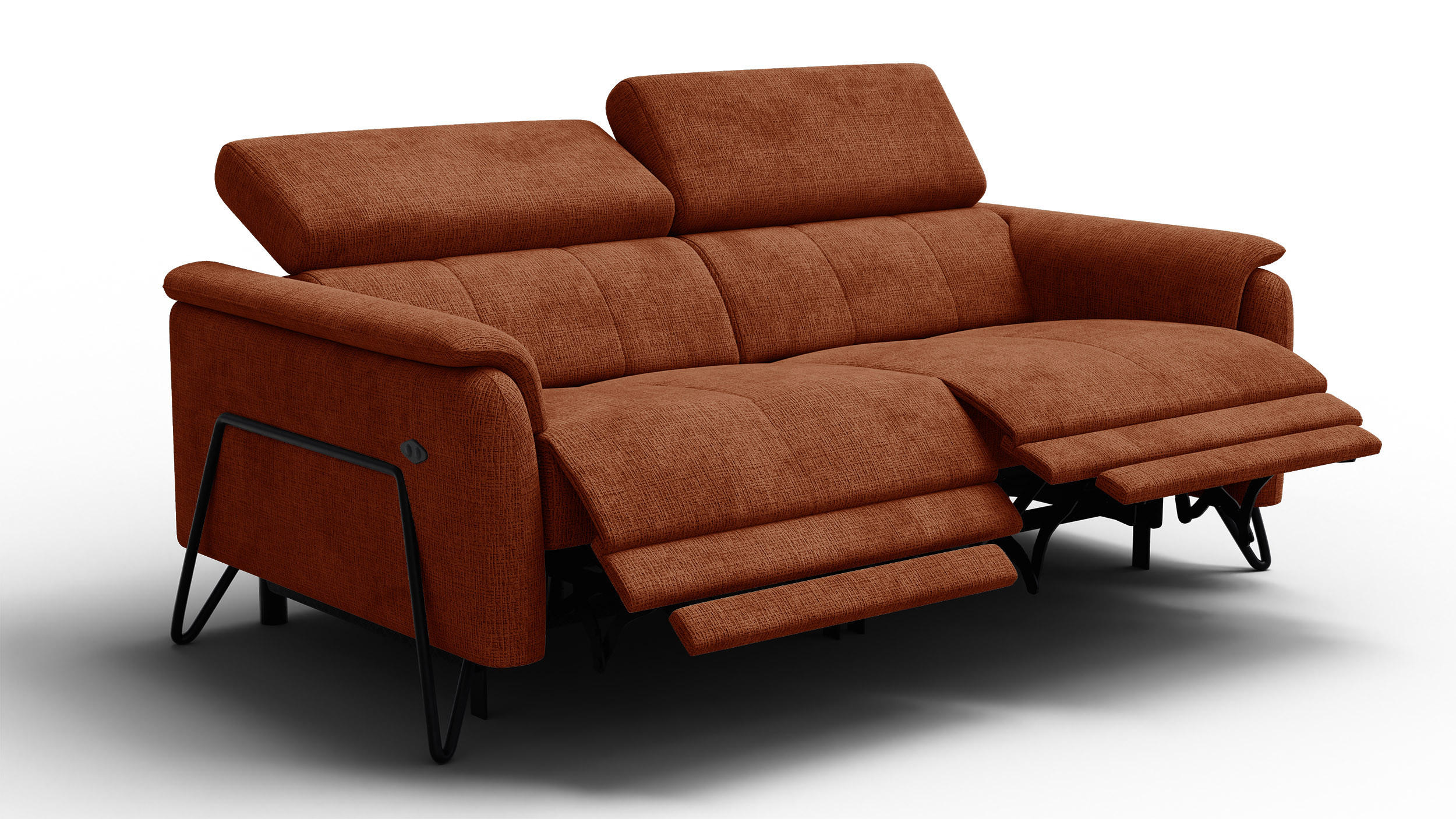 Wozimo Relaxsofa Orange 194x82x103 cm