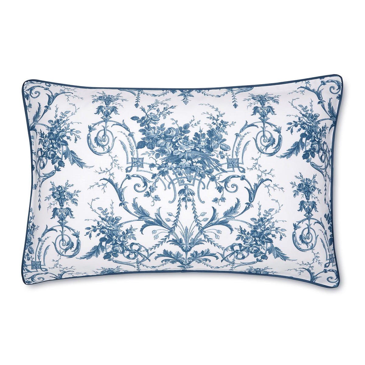 BETTWÄSCHE Tuileries Mitternacht lits-jumeaux - Blau, Textil (230/220cm) - LAURA ASHLEY