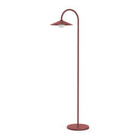 STEHLEUCHTE - Rot, Metall (40/75/170cm) - Lumicom