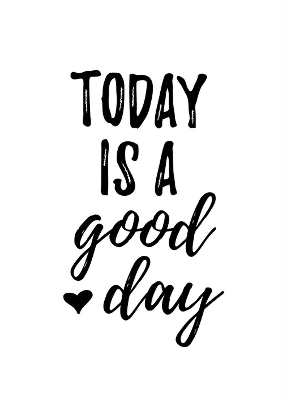 POSTER DIN A4 21x29,7 cm Motivation Spruch schwarz weiß - Weiß, Papier (21/29.7/2cm) - artissimo